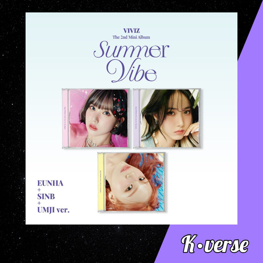 VIVIZ Summer Vibe 2nd Mini Album Jewel Case (Random)