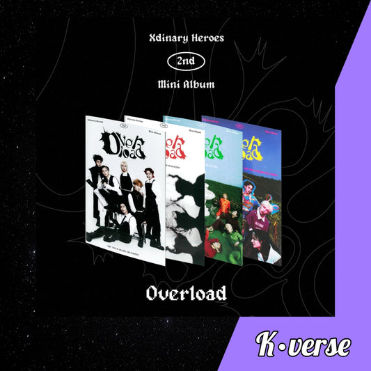 XDINARY HEROES Overload 2nd Mini Album (Random)