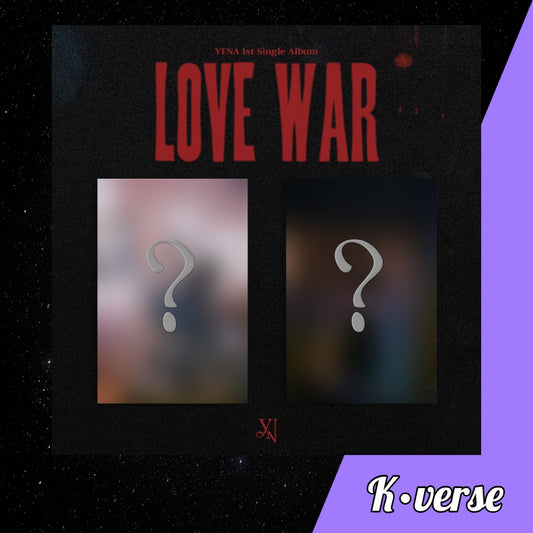 YENA Love War 1st Single Album