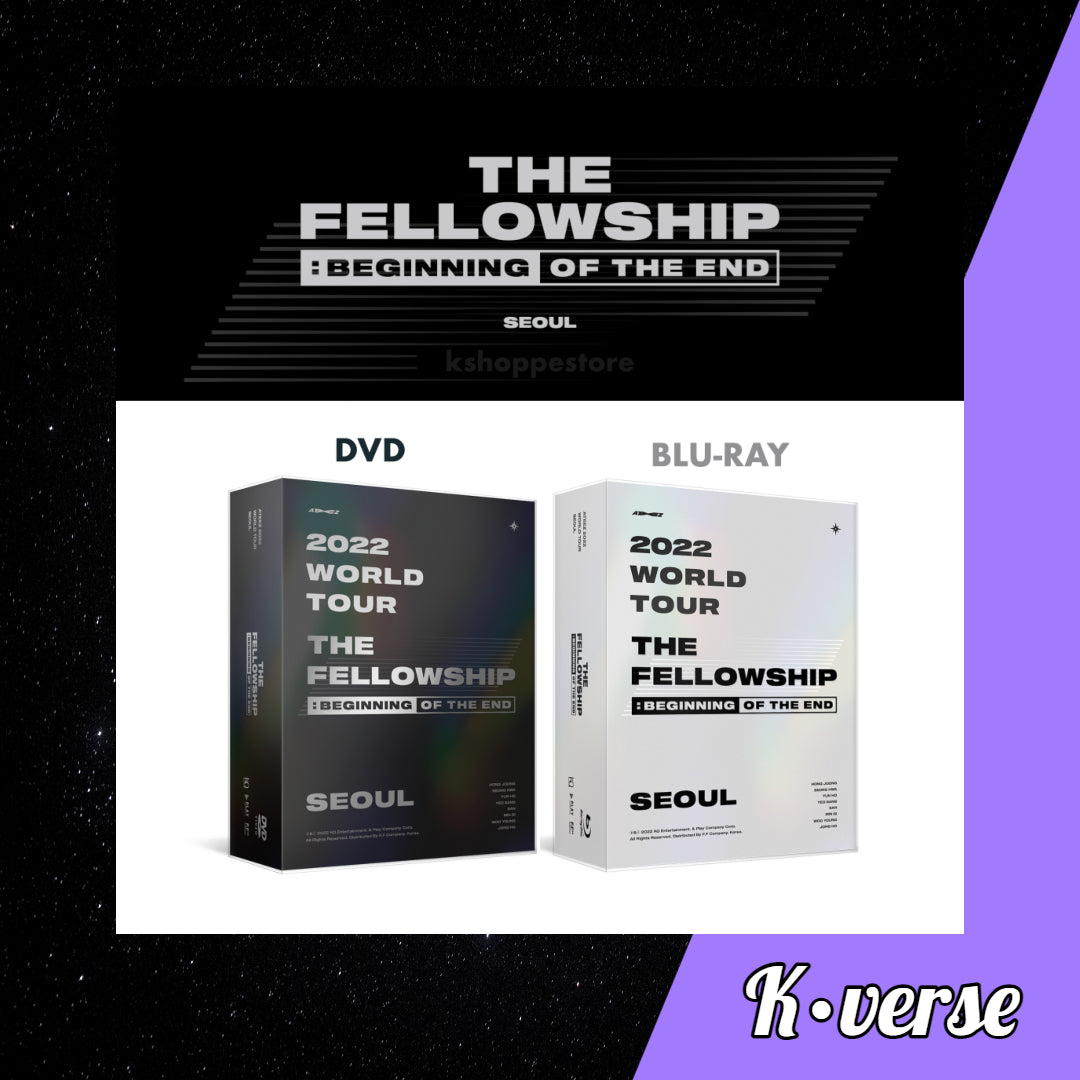 ATEEZ The Fellowship: Beginning Of The End Seoul [DVD] and [Blu-ray]