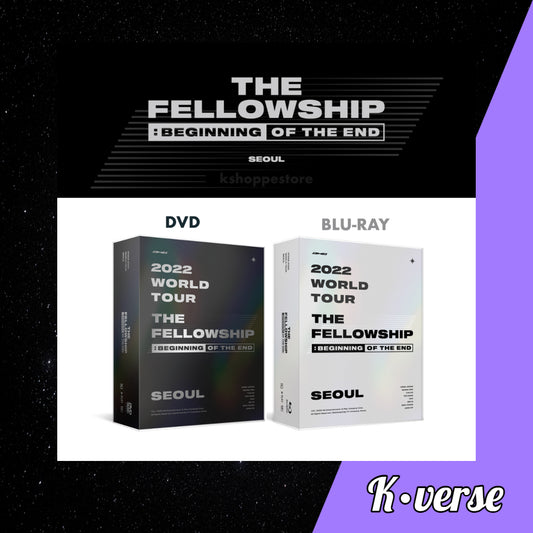 ATEEZ The Fellowship: Beginning Of The End Seoul [DVD] and [Blu-ray]