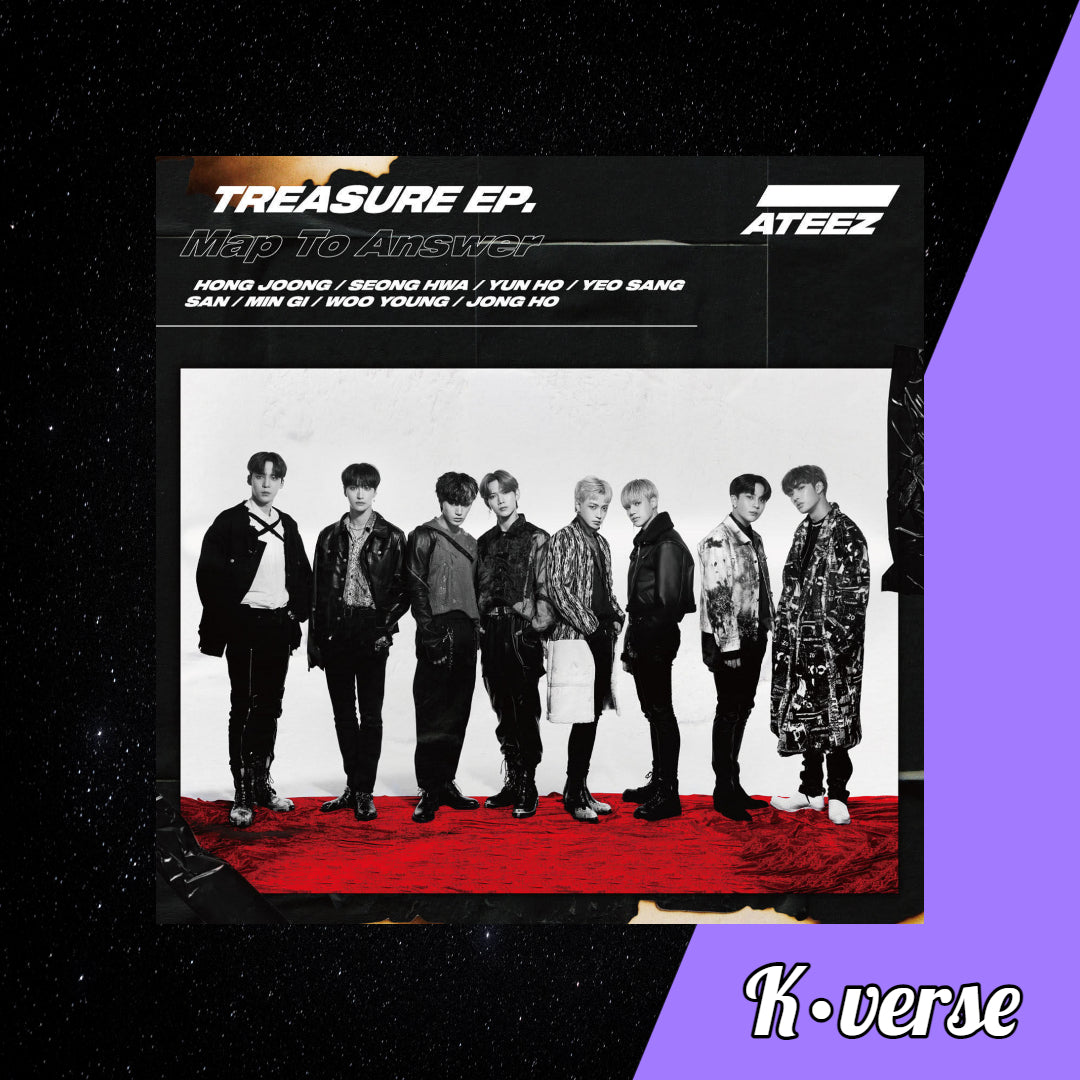 ATEEZ Treasure Ep. Map To Answer Japanese Album