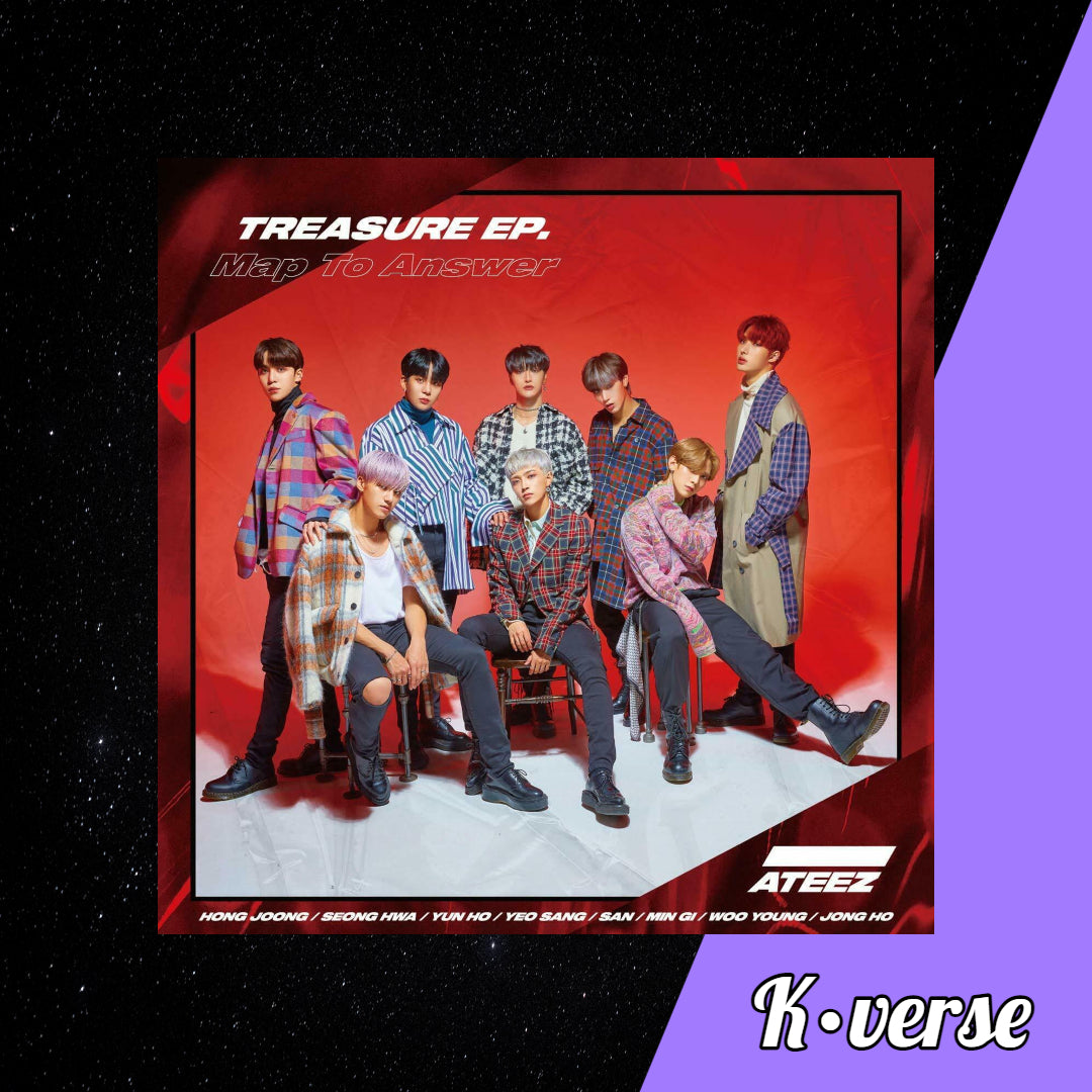 ATEEZ Treasure Ep. Map To Answer Japanese Album