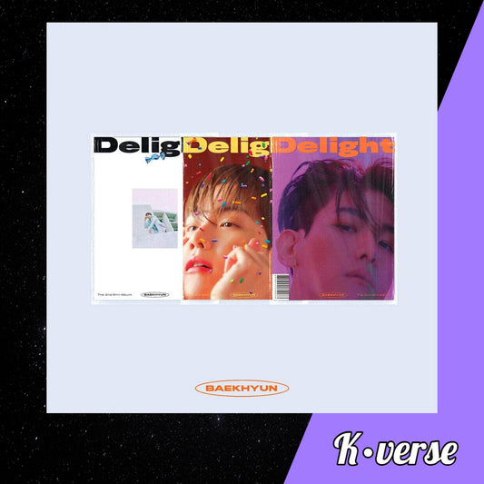 Baekhyun Delight 2nd Mini Album Random