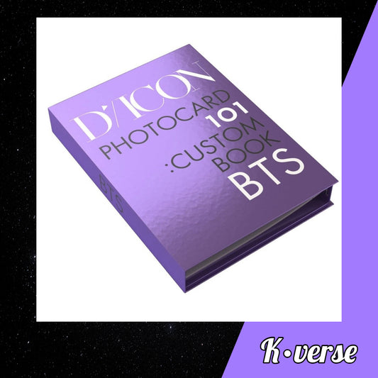 BTS D'/ICON Photocard 101: Custom Book