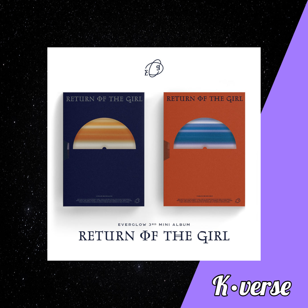 EVERGLOW Return Of The Girl 3rd Mini Album