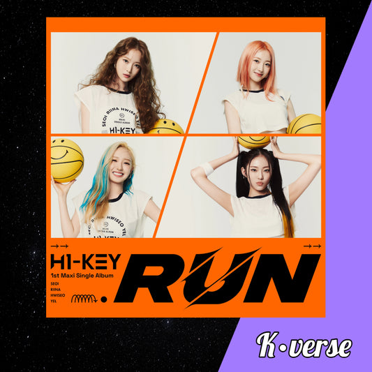 H1-KEY RUN 1st Maxi Single Album
