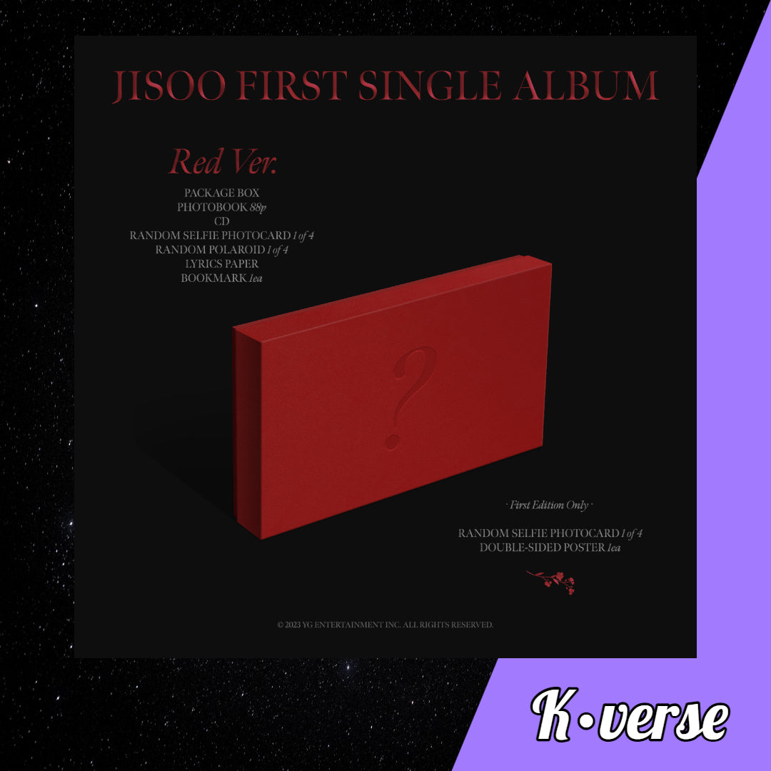 JISOO First Single Album