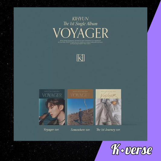 Kihyun Voyager 1st Single Album Random