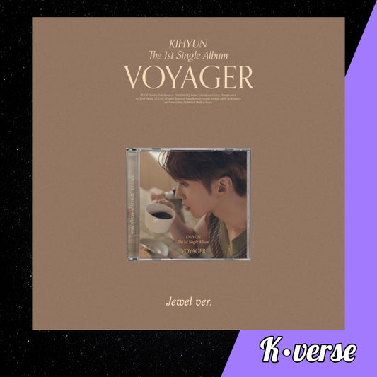 Kihyun Voyager 1st Single Album Jewel Case