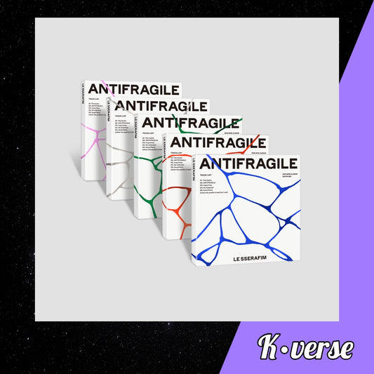 LE SSERAFIM Antifragile 2nd Mini Album Compact ver. (Random)