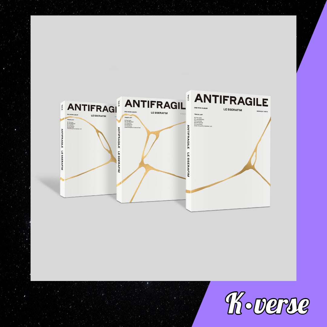 LE SSERAFIM Antifragile 2nd Mini Album (Random)