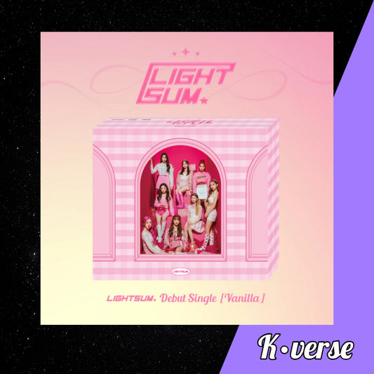 LIGHTSUM Debut Single Album Vanilla