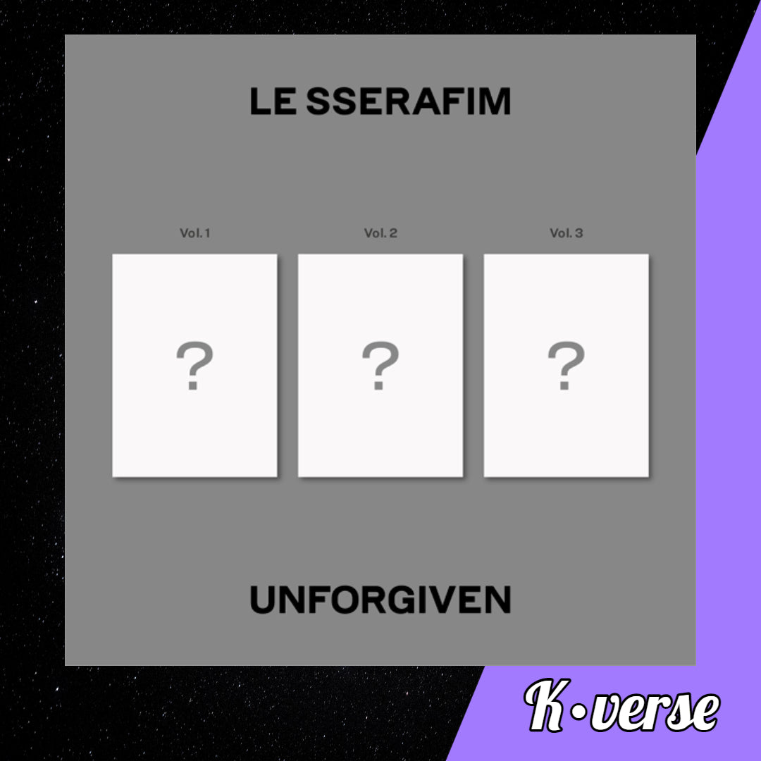 LE SSERAFIM Unforgiven 1st Studio Album