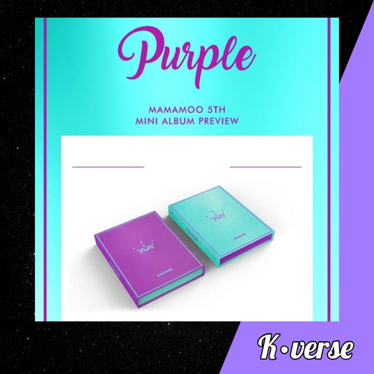 MAMAMOO 5th Mini Album 'Purple' (Random)