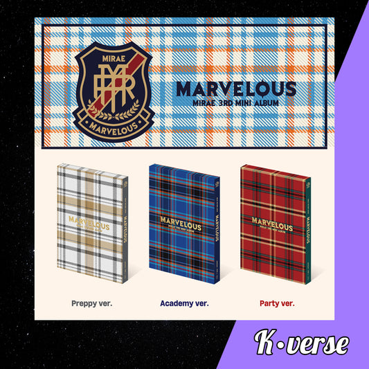 Mirae Marvelous 3rd Mini Album Random