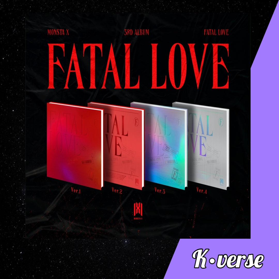 MONSTA X Fatal Love 3rd Album (Random)