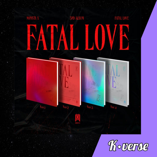 MONSTA X Fatal Love 3rd Album (Random)