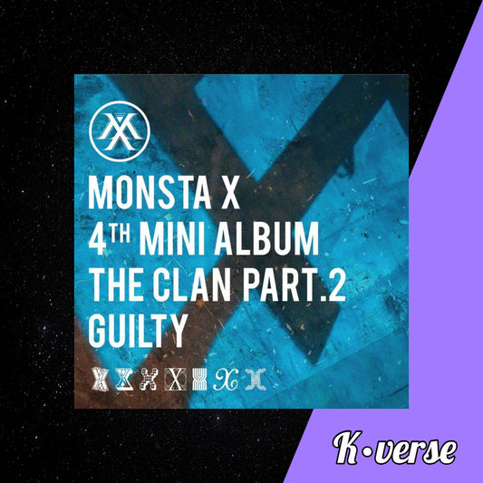 MONSTA X The Clan 2.5 Part 2 Guilty 4th Mini Album (Random)