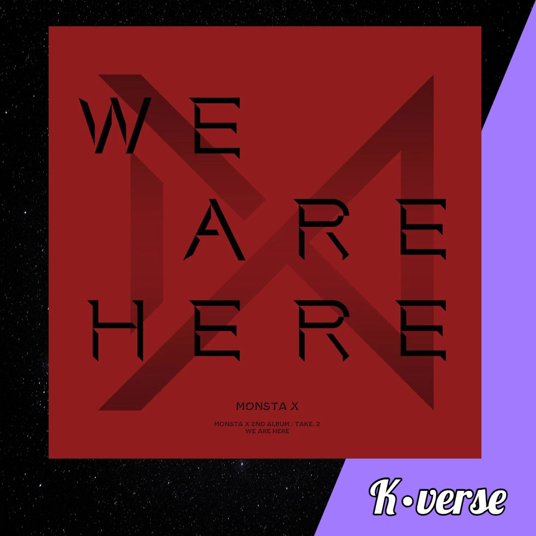 MONSTA X Take.2 We Are Here 2nd Album (Random)