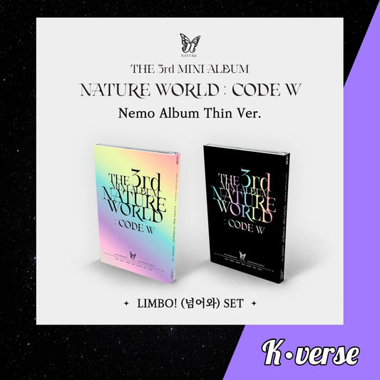 NATURE World: Code W 3rd Mini Album Nemo ver. (Random)