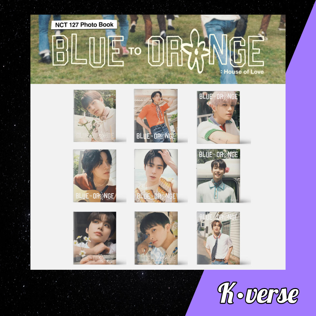 NCT 127 Blue To Orange: House Of Love Photobook