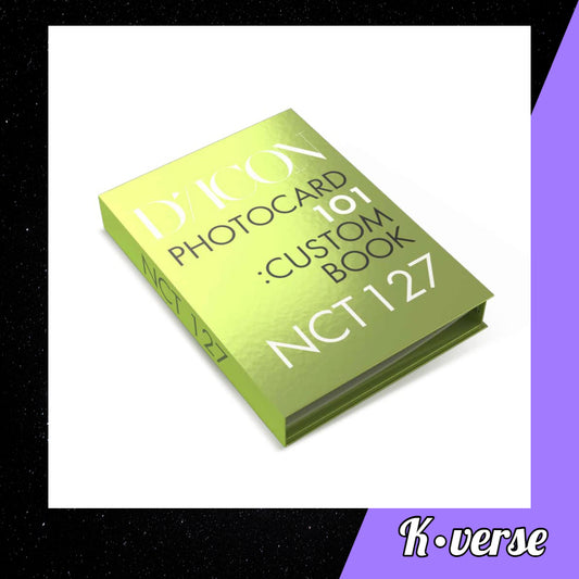 NCT 127 D/'CON Photocard 101: Custom Book