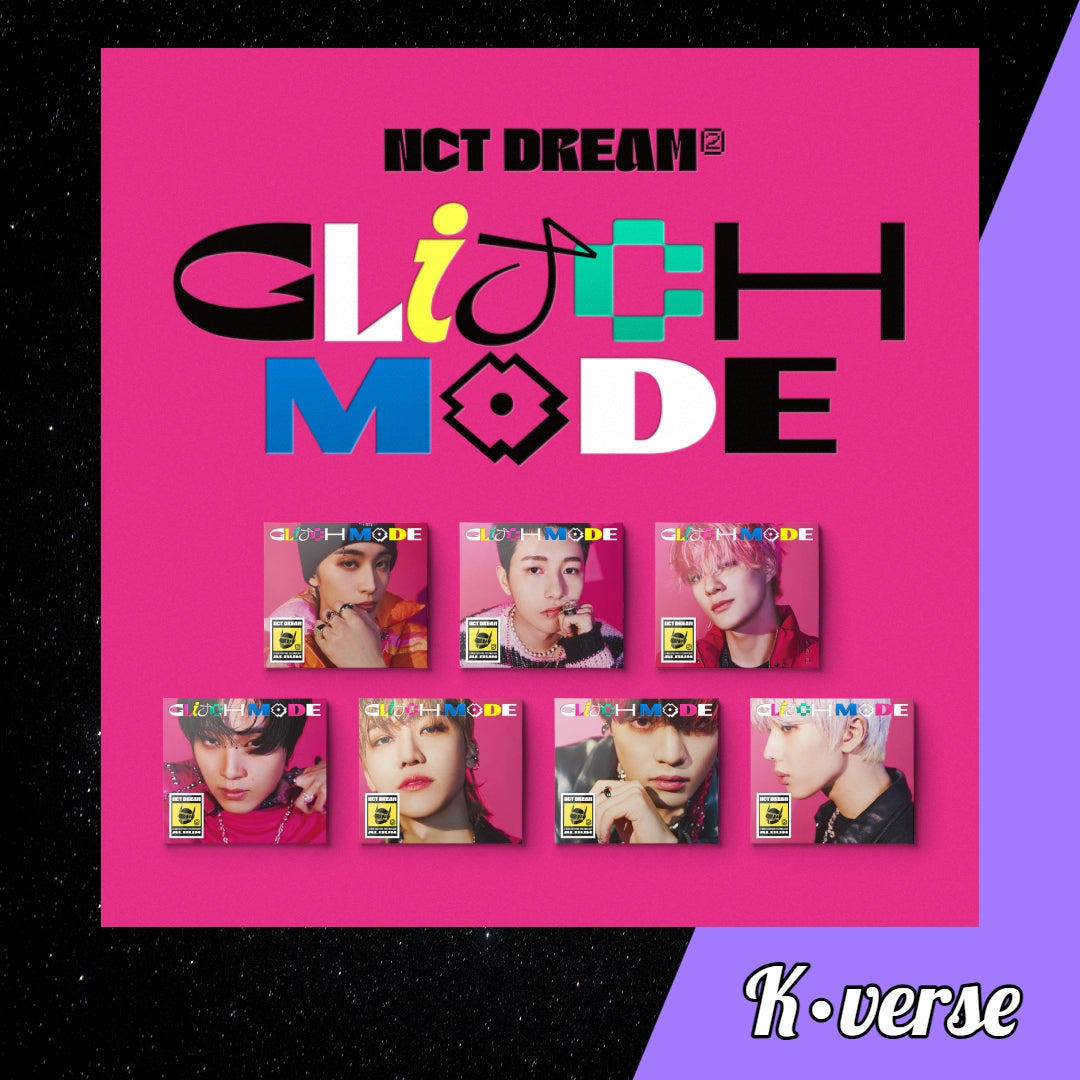 NCT Dream Glitchmode 2nd Album Jewel Case ver.