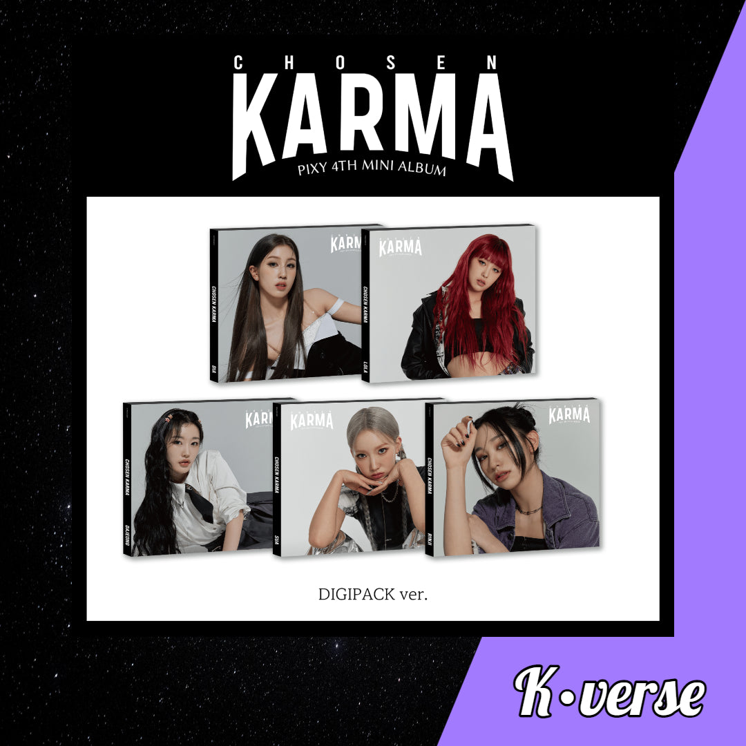 PIXY Chosen Karma 4th Mini Album Digipack