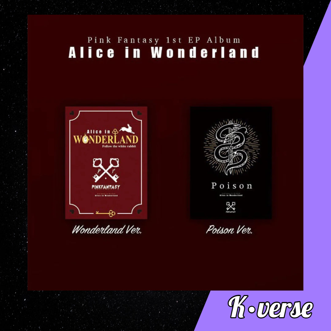 PINK FANTASY Alice In Wonderland 1st EP Album