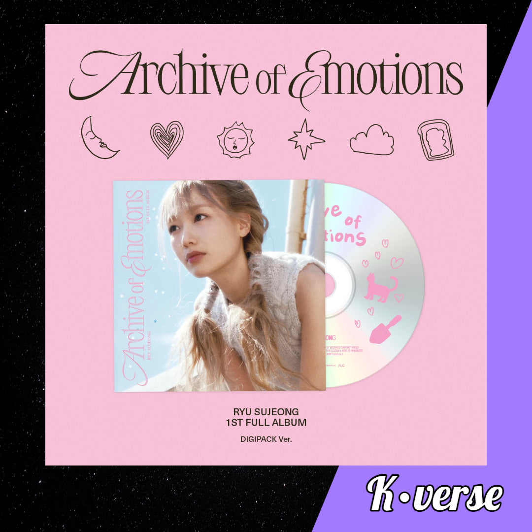 Ryu Sujeong Archive Of Emotions 1st Full Album Digipack