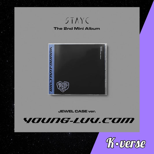 STAYC Young-Luv.com 2nd Mini Album Jewel Case (Random)