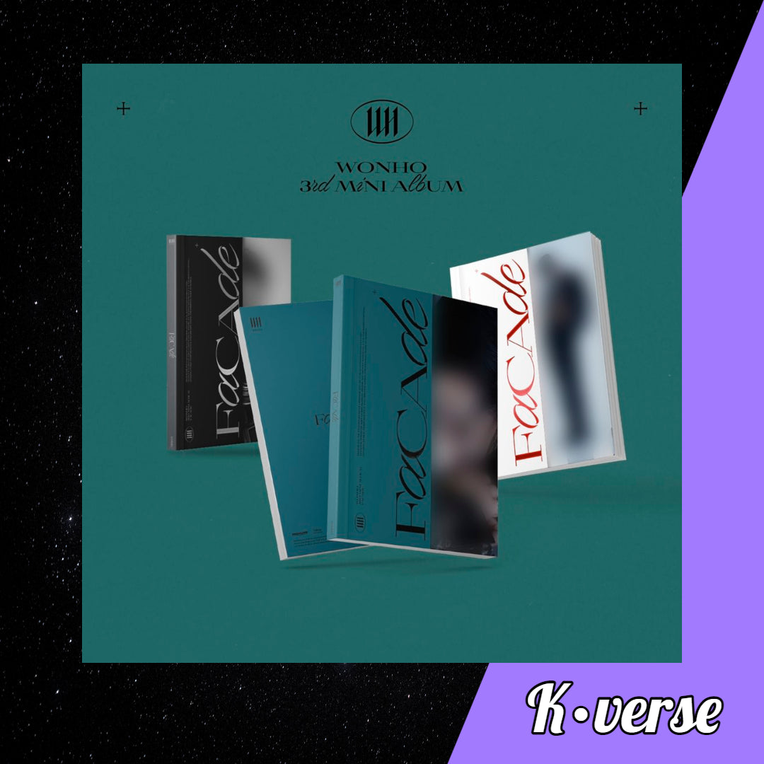 WONHO - FACADE (3rd Mini-Album) Jewel Case Version WONHO - FACADE (3rd Mini-Album) Jewel Case Version